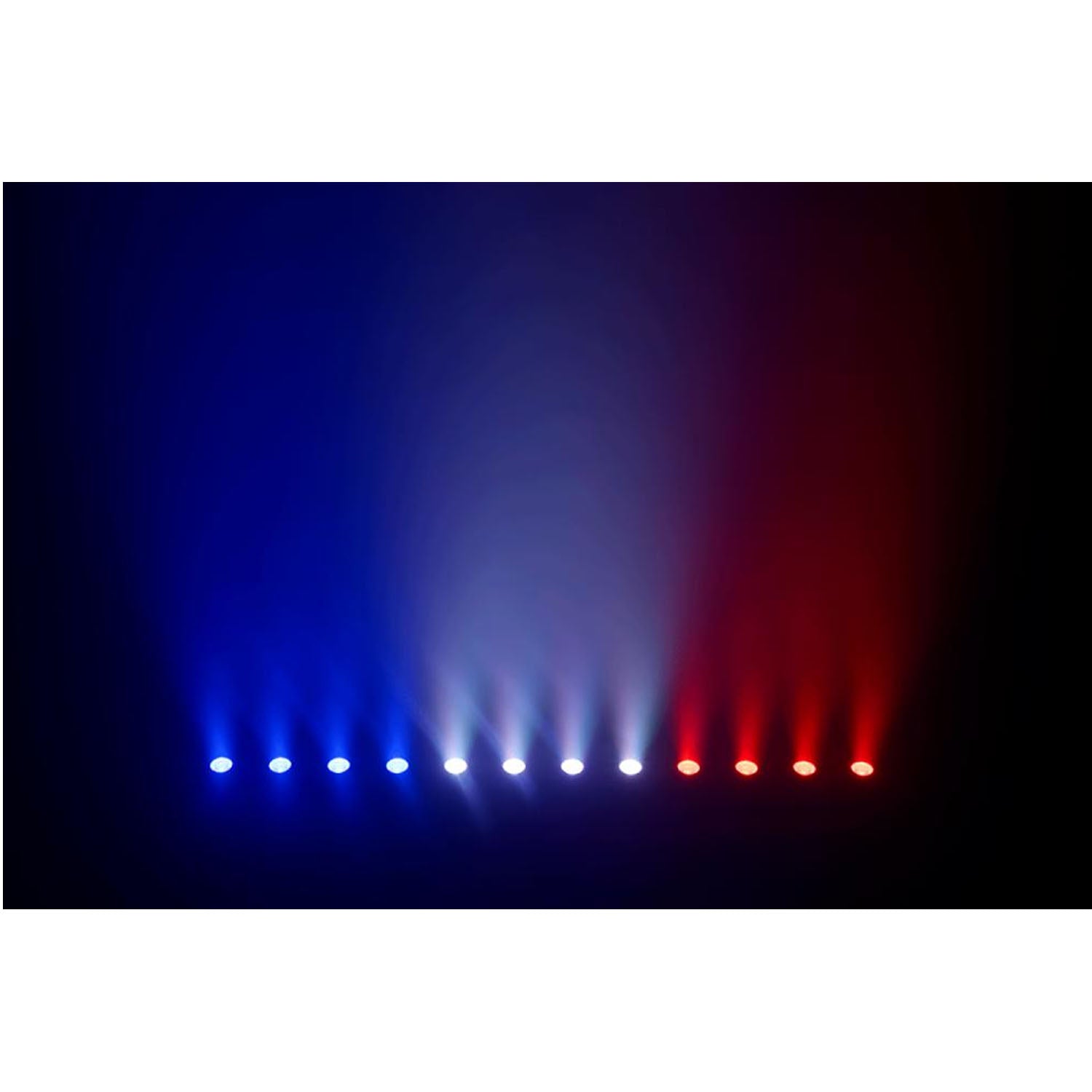 2 x Algam BARWASH36-II 12 x 3W RGB LED Batten Bar
