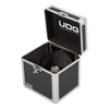 UDG Ultimate Record Case 80 Vinyl in silver, perfect for DJs and producers on the go.