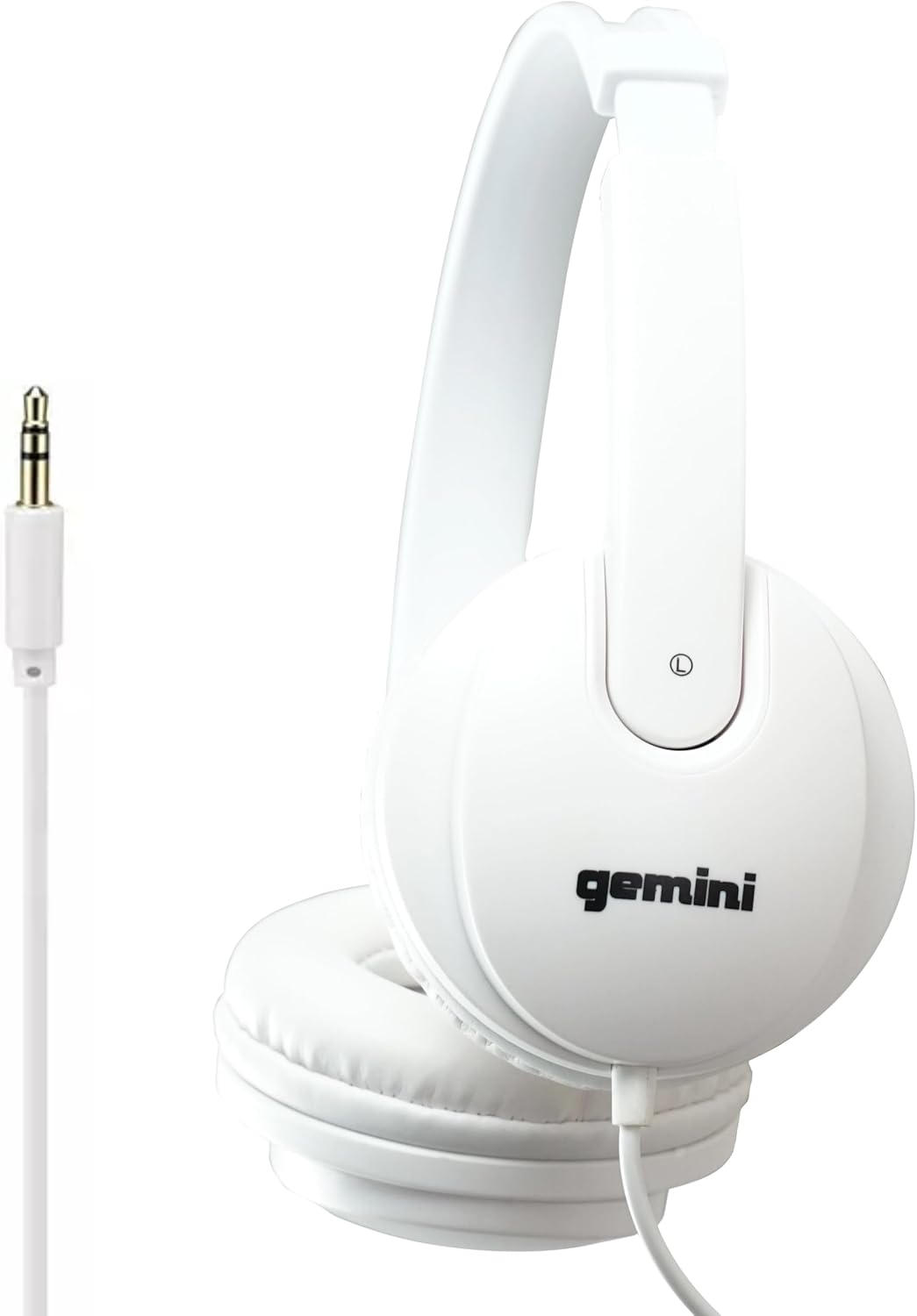 Gemini Sound DJX-200 White Professional DJ Headphones