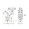 Global Truss Pro Half Couplers Black (48-51mm)