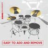 Evans SoundOff Fusion Drum Mute Pack SO-0244 10", 12", 14", 14"