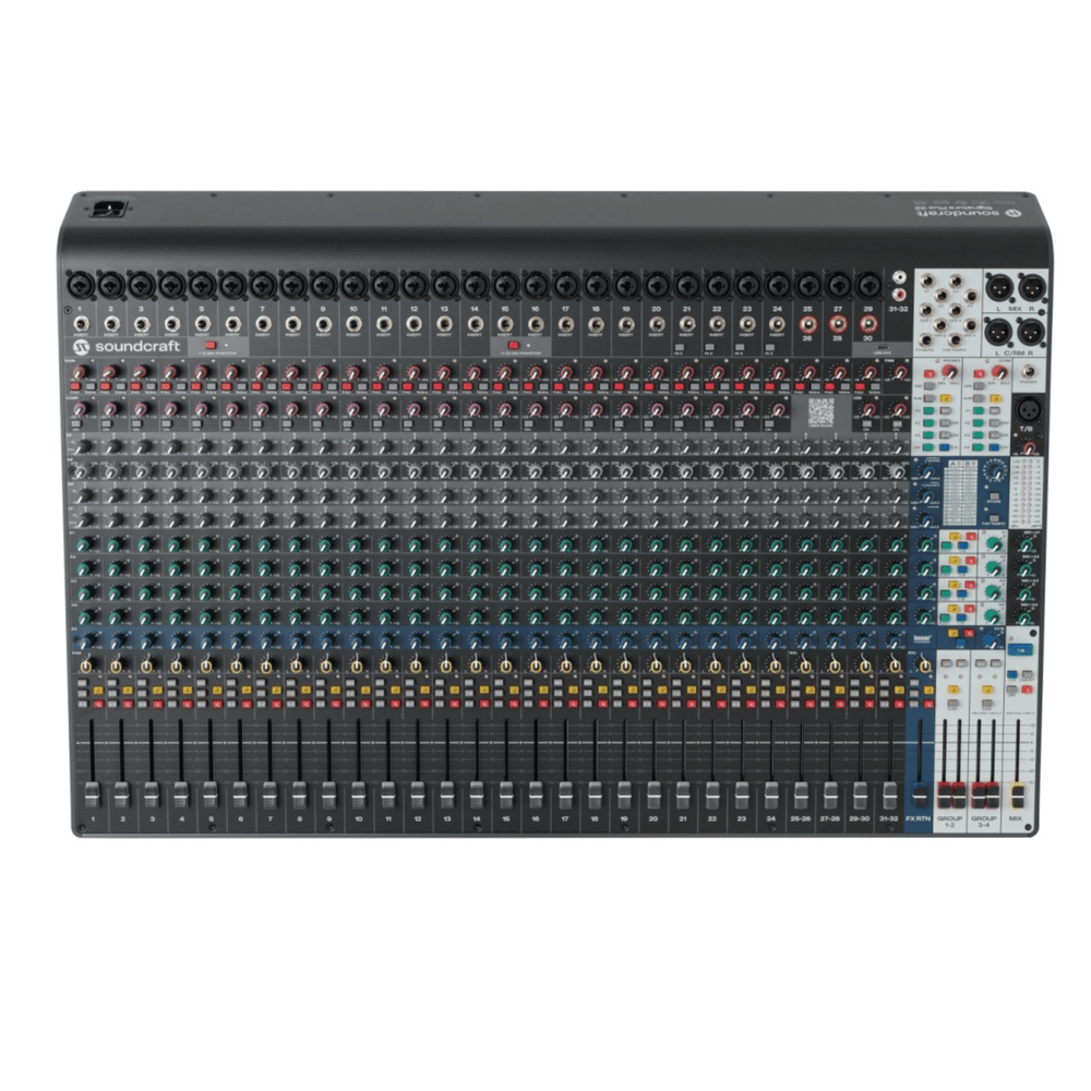 Soundcraft Signature Plus 32 Analog Mixer with Lexicon Effects and USB-C
