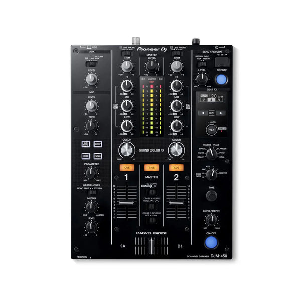 Pioneer DJ DJM - 450K 2Ch DJ Mixer with USB and On - Board Effects