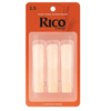 D'Addario Rico RLA0325 Reeds 2.5 Strength for Baritone Sax (Pack of 3)
