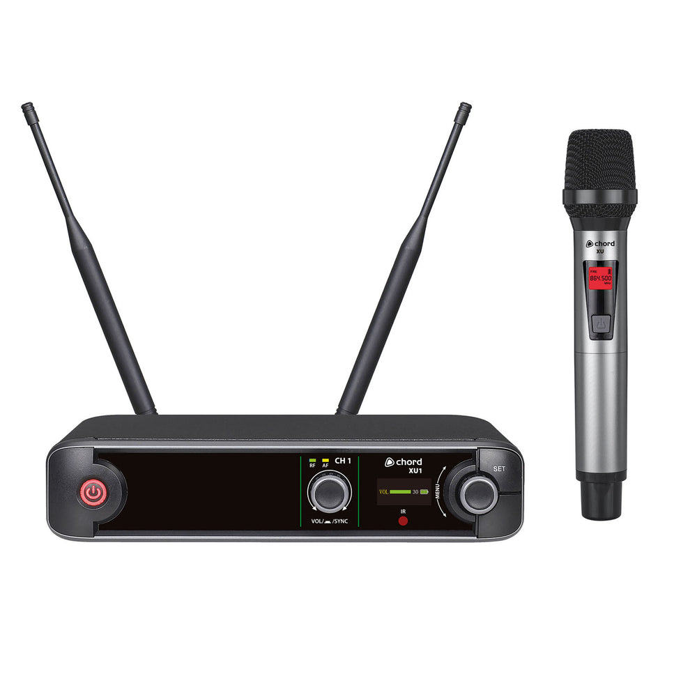 Chord XU1 Handheld UHF Microphone Wireless System