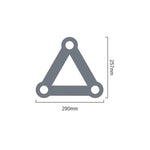 Global Truss F33 Standard 3 Way 90 Degree Corner R/H Apex Up - DY Pro Audio
