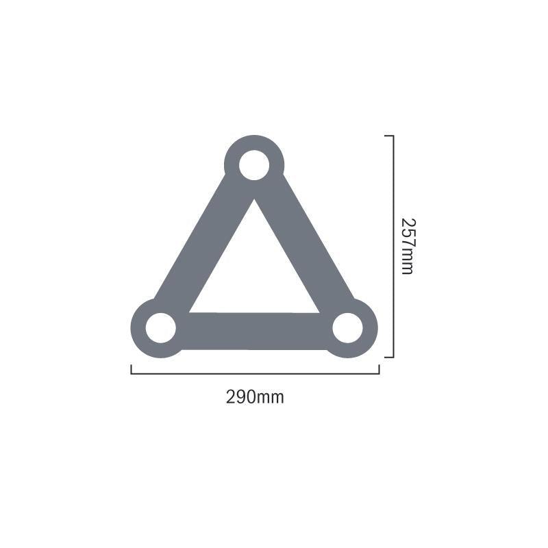 Global Truss F33 Standard 3 Way 90 Degree Corner R/H Apex Up - DY Pro Audio