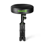 Gravity FD SEAT 1 Round Foldable Adjustable Musicians Stool - DY Pro Audio