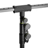 Gravity LS TBTV 28 Lighting Stand with T - Bar, Large