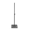 2 x Gravity LS431B Black Square Base 35mm Speaker Lighting Stand With Bags