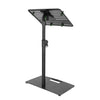 Gravity LTS T 02 B Universal Laptop Stand with Adjustable Holding Pins and Steel Base