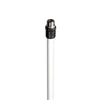 Gravity MS 23 W Microphone Stand with Round Base, White