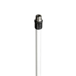 Gravity MS 23 W Microphone Stand with Round Base, White - DY Pro Audio