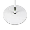 Gravity MS 23 W Microphone Stand with Round Base, White