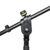 Gravity MS 4321 B Microphone Stand with Folding Tripod Base and 2 - Point Adjustment Boom