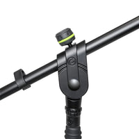 Gravity MS 4321 B Microphone Stand with Folding Tripod Base and 2-Point Adjustment Boom - DY Pro Audio