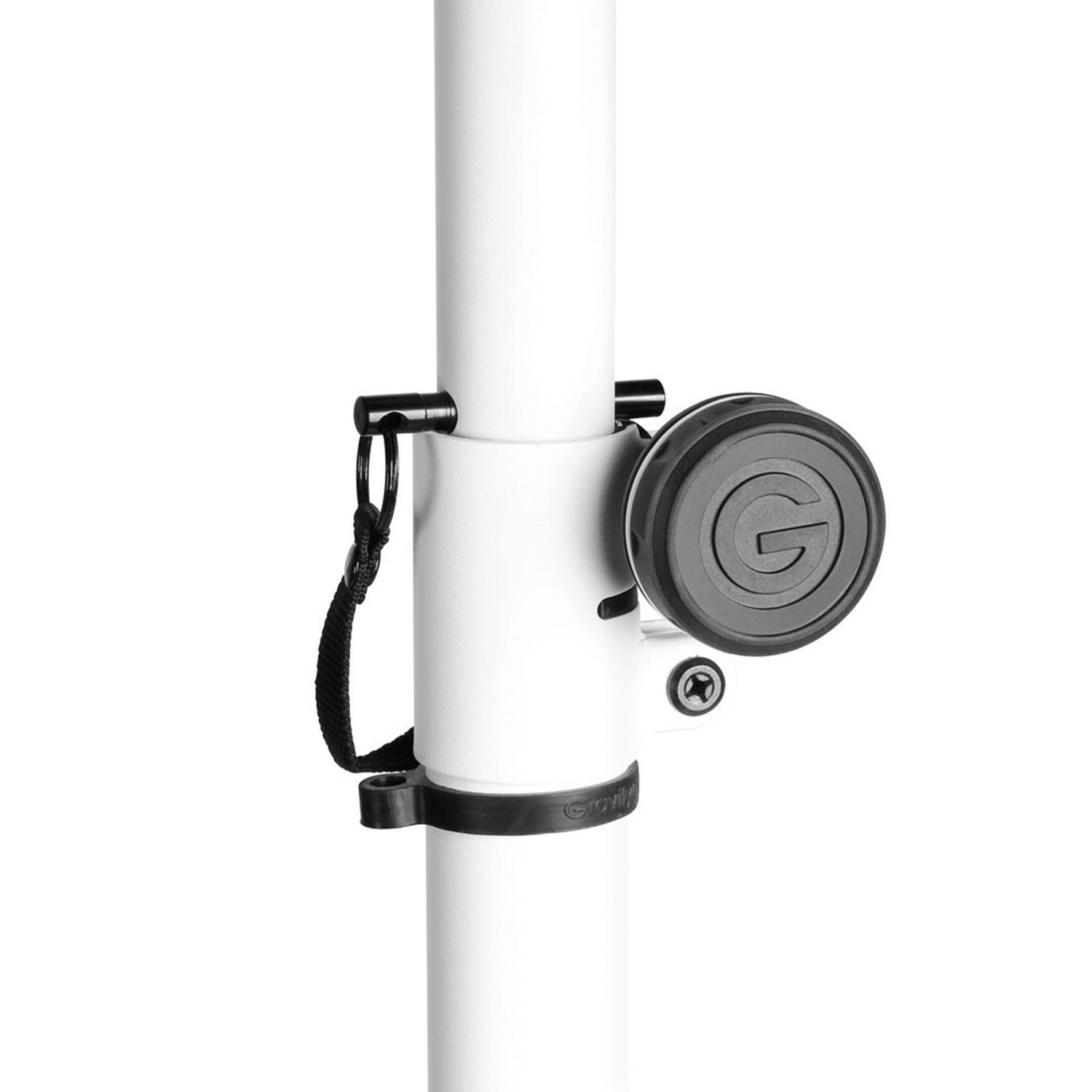 Gravity SP 5211 W Speaker Stand, 35 mm, Aluminium, White - DY Pro Audio