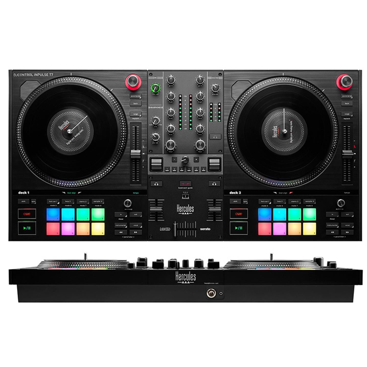 Hercules DJ Control Inpulse T7 DJ Controller - DY Pro Audio