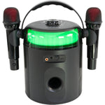 Ibiza KARAHOME-BK Stand-Alone Bluetooth Karaoke Speaker - DY Pro Audio