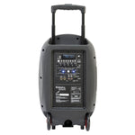 Ibiza PORT12UHF-MKII-TWS Portable PA System with USB MP3 Bluetooth and UHF Mics - DY Pro Audio