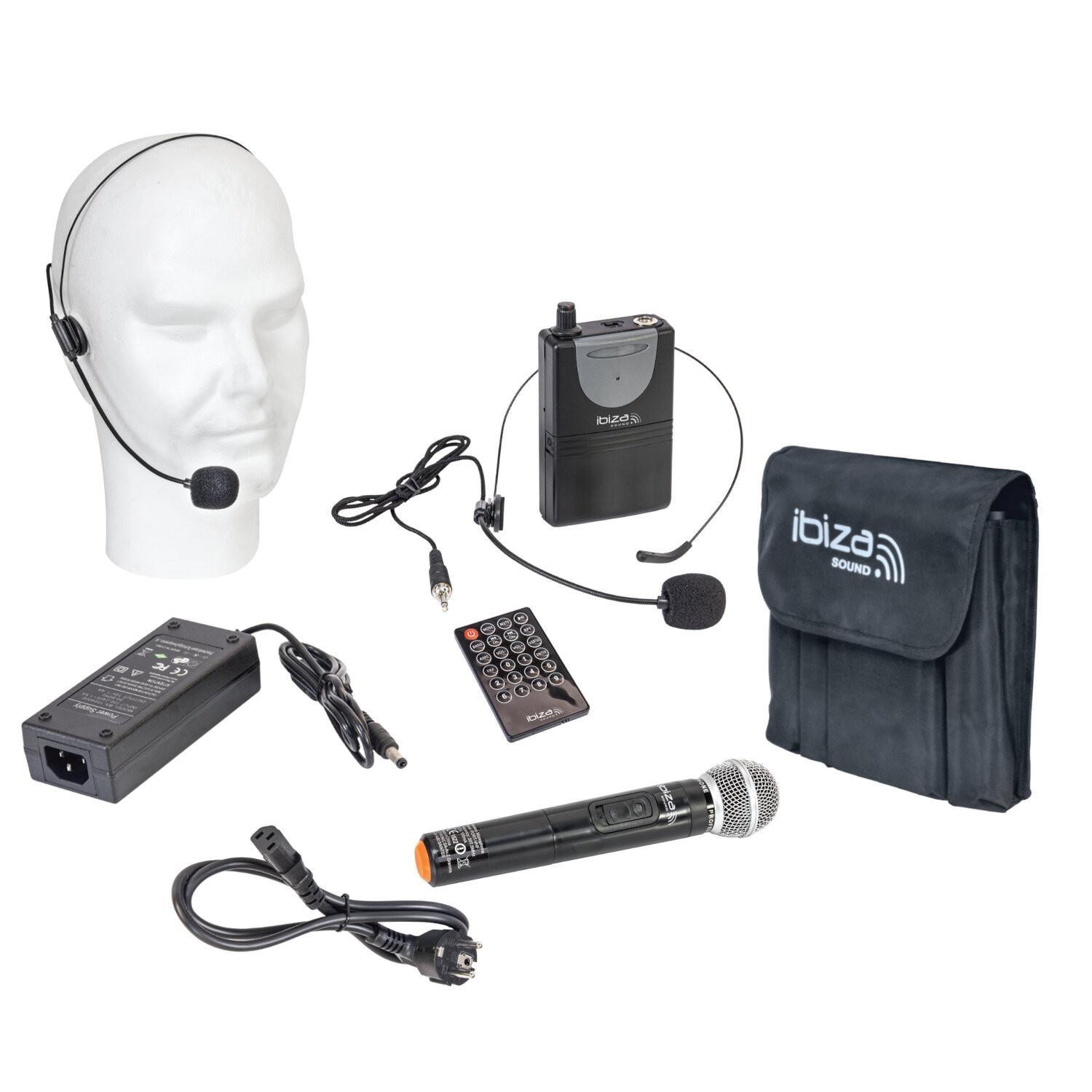 Ibiza PORT12VHF-MKII-TWS 12" Portable PA System - DY Pro Audio