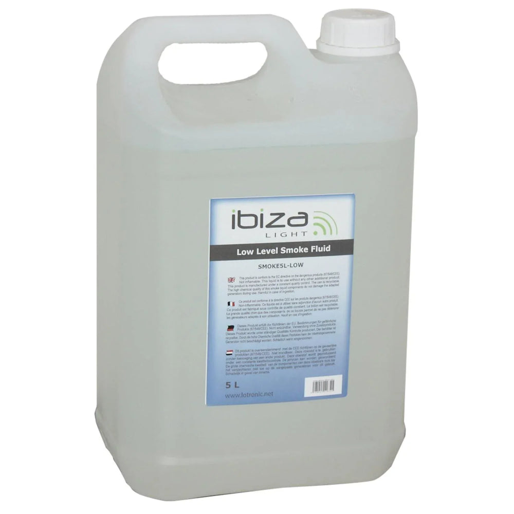 Ibiza SMOKE5L-LOW Low Level Smoke Fluid - DY Pro Audio
