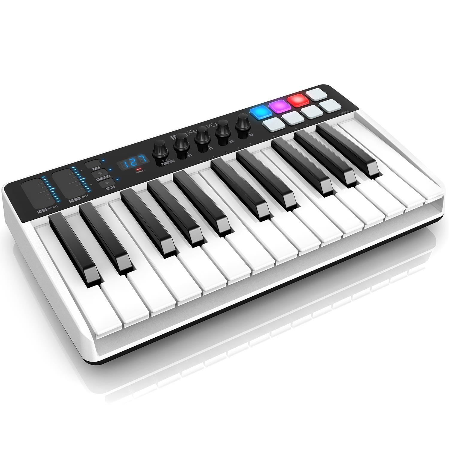 IK Multimedia iRig Keys i/0 25 Keys Interface Keyboard - DY Pro Audio