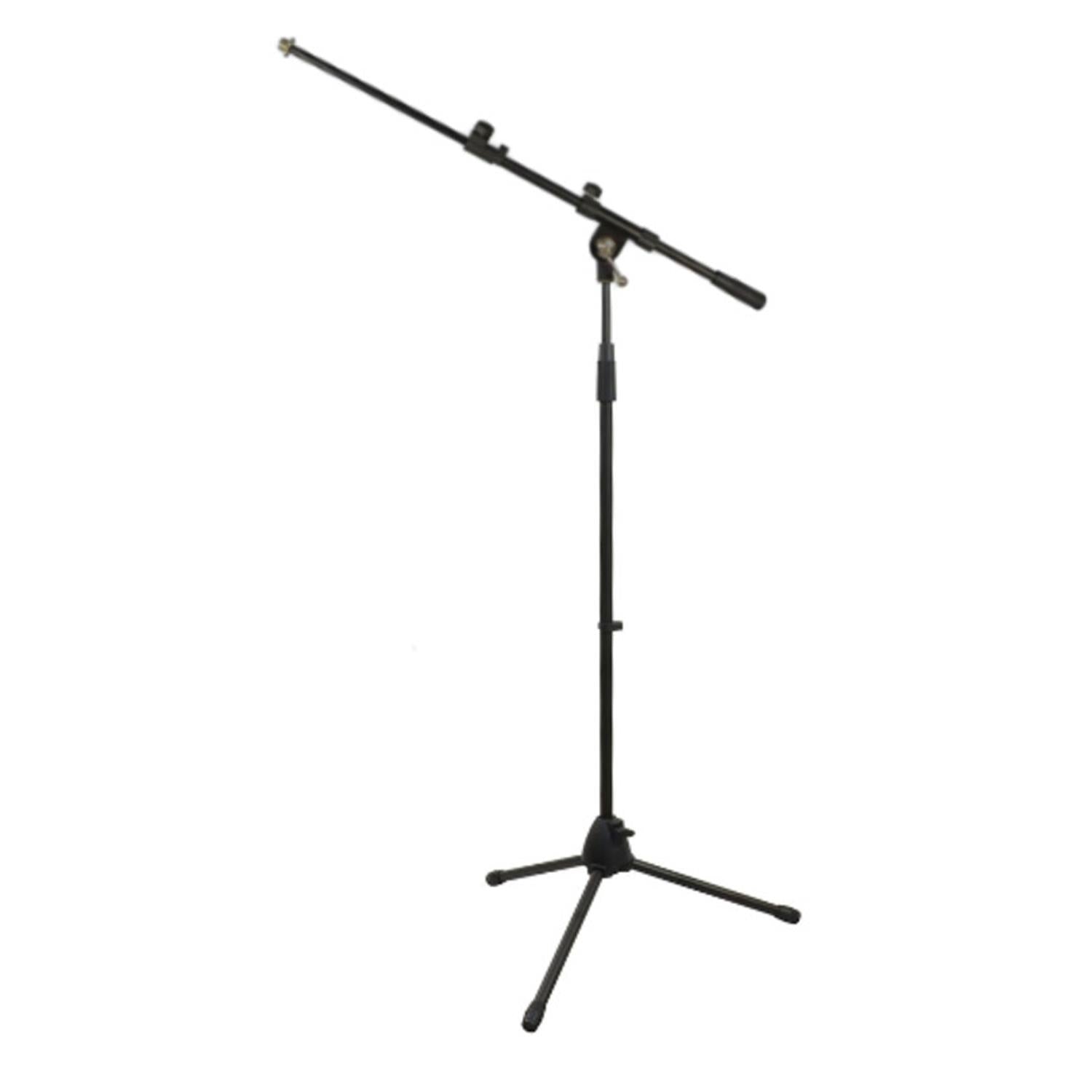 StageCore MSA 200BK Professional Telescopic Boom Microphone Stand