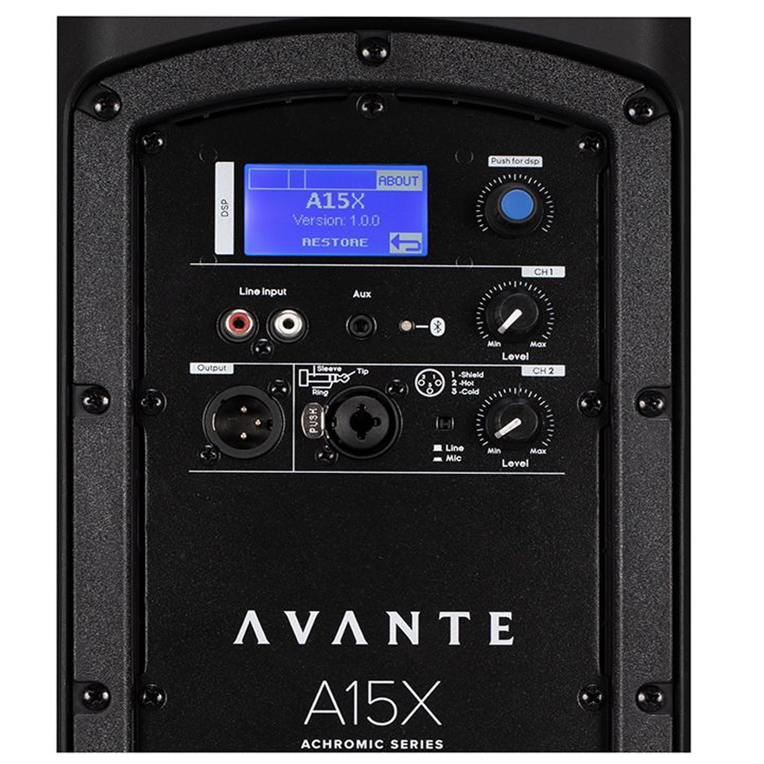 Avante A15X 12" 1200w Active Speaker