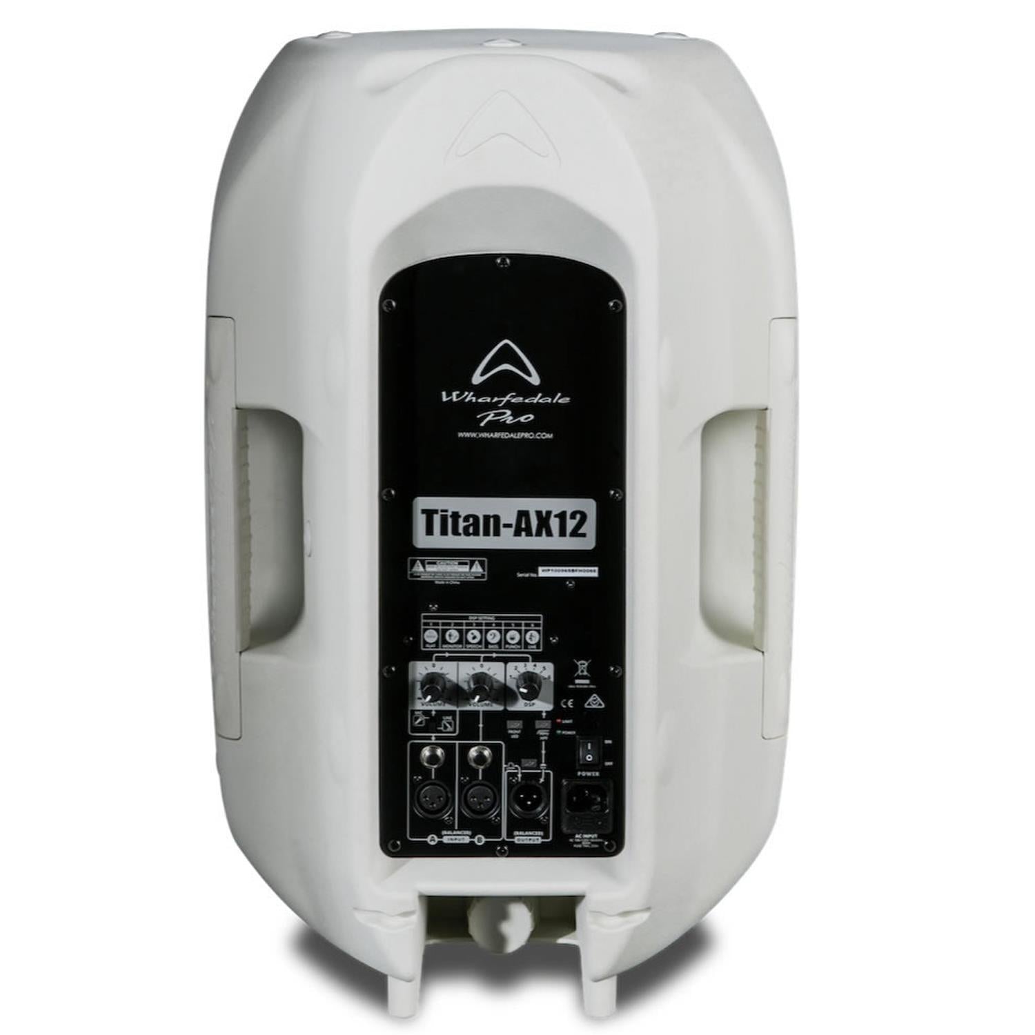 Wharfedale Pro Titan-AX12 White 12" Active Speaker