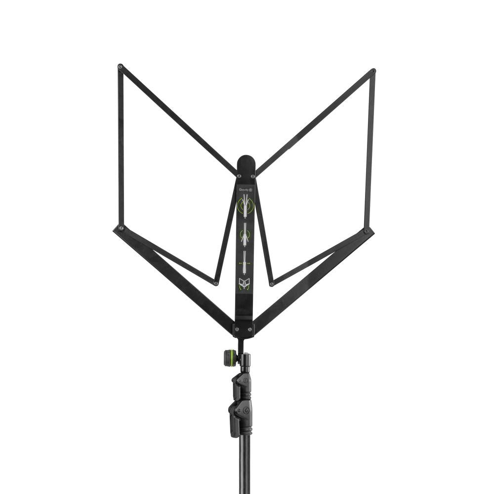 Gravity NS 441 B Folding Music Stand with Carry Bag