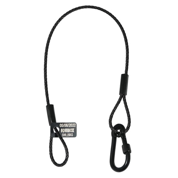 Equinox 35mm Black Stainless Steel Safety Wire 25kg