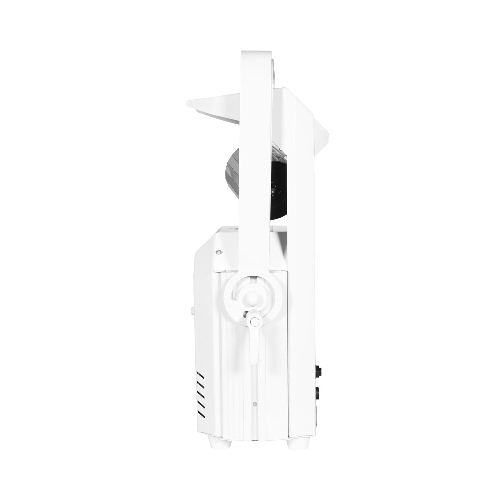 2 X Equinox Helix Roller XP 150W Scanner White With Carry Bag and DMX Cable