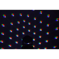 2 x QTX Tiny Mover 2-in-1 Ball and Wash Moving Head with DMX Cable