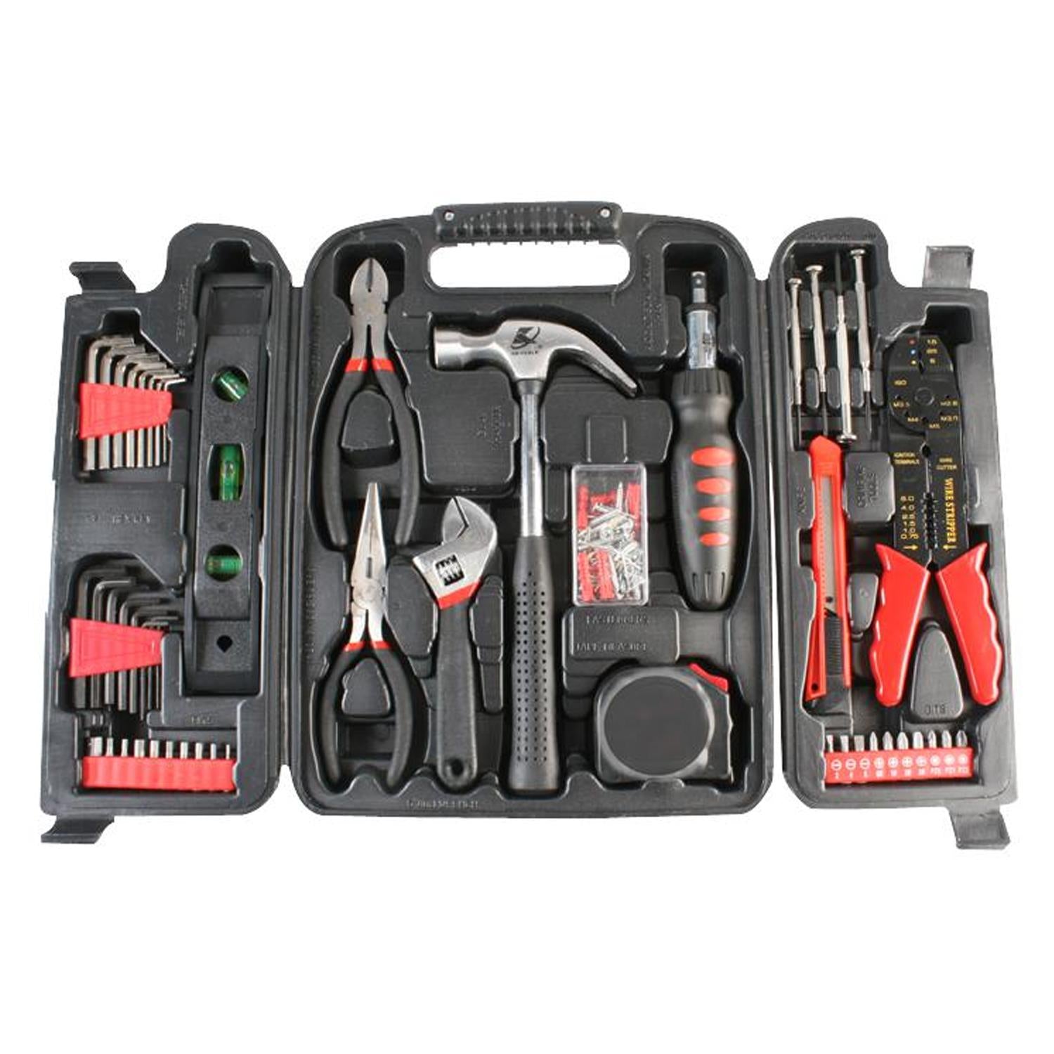 Duratool 129 Piece Tool Kit and Carry Case