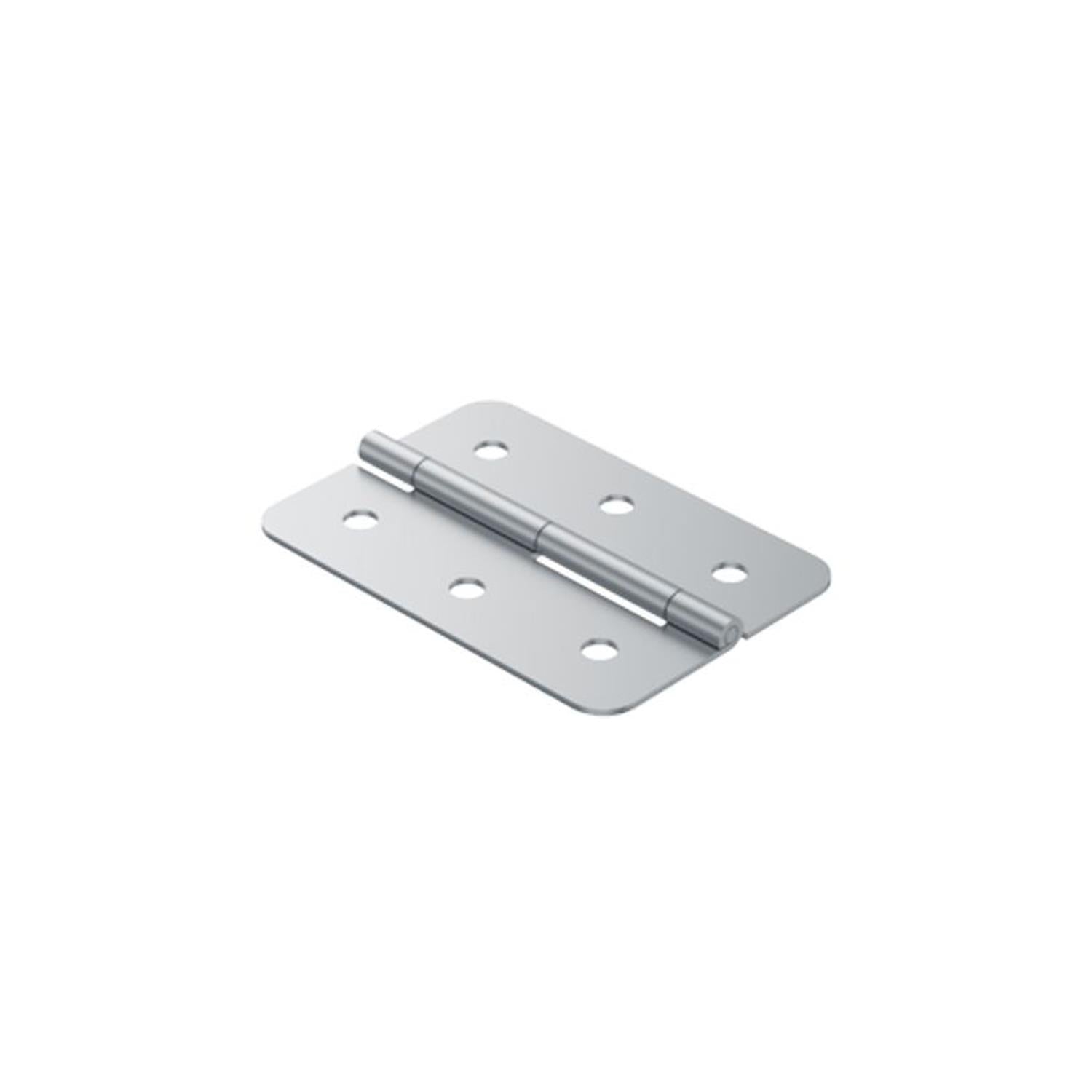 2 x Penn Elcom 50.8mm x 72.5mm 6 Hole Zinc Hinge