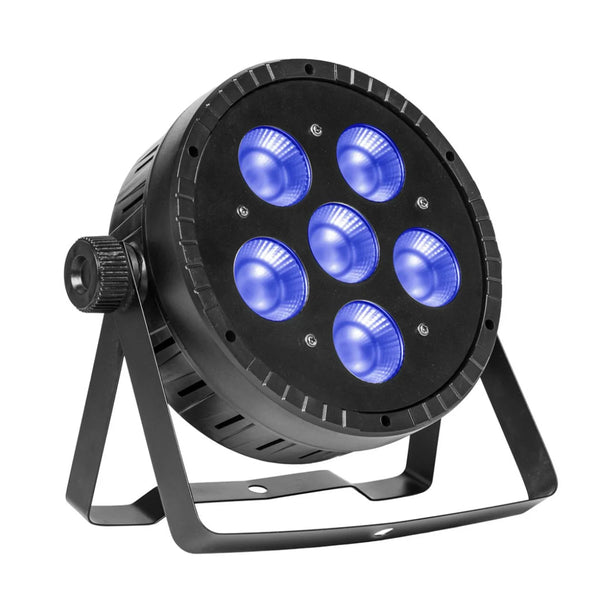 Stagg SLT - ECOP63041 - 3 Flat EcoPar 6 6 x 30w RGBW Par Can