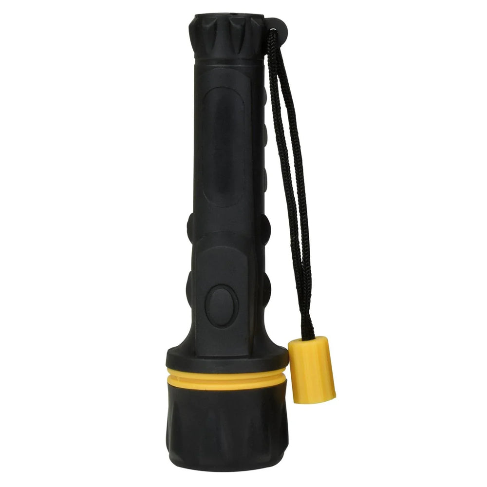 Mercury Heavy Duty 2 x AA LED Rubber Torch