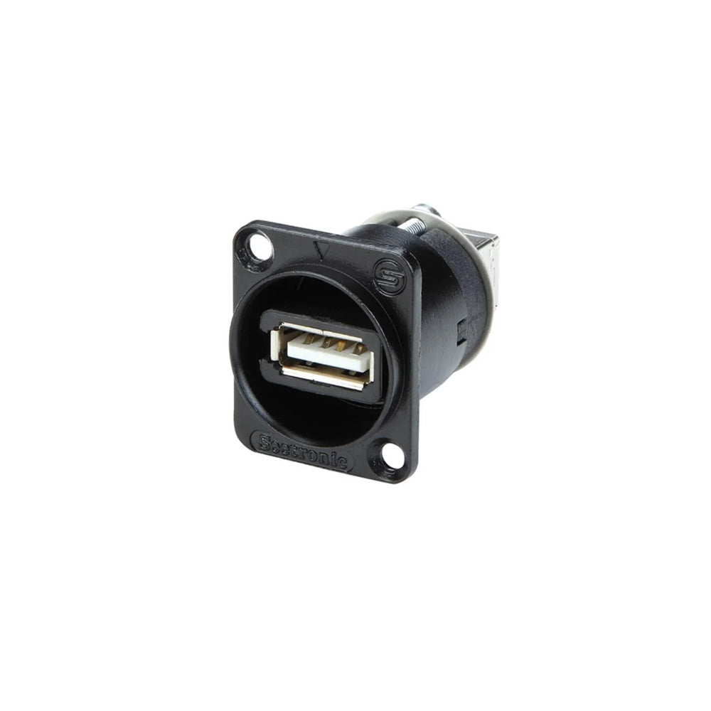 Seetronic USB A - B Feedthrough D Type SAUSB - W - B Connector