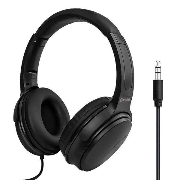 AV:Link Lightweight Wired DJ Headphones