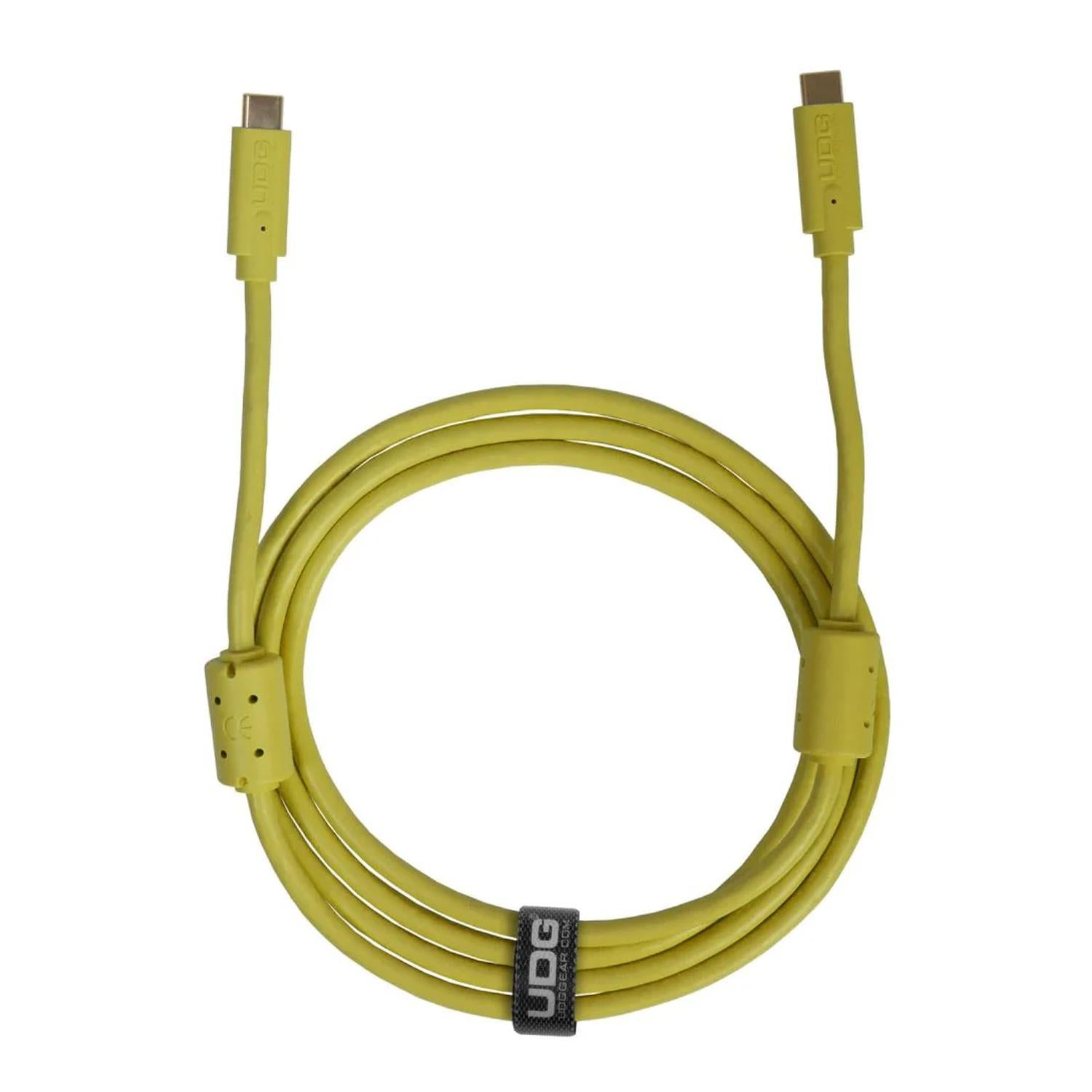 UDG Ultimate Cable USB 3.0 Type C-C Straight 1.5m (Yellow)