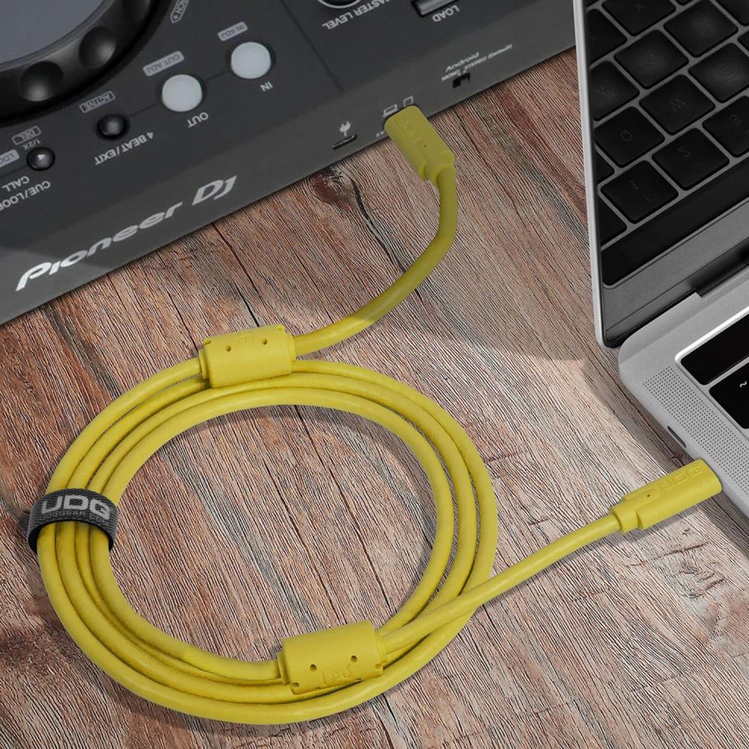 UDG Ultimate Cable USB 3.0 Type C-C Straight 1.5m (Yellow)