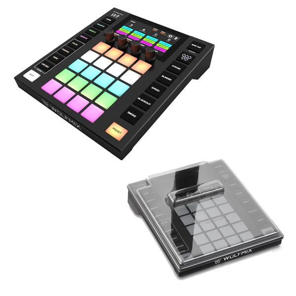 Wolfmix W1 MK2 DMX Lighting Controller with Decksaver