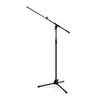 Gravity TMS 4332 B Touring Series microphone stand with tripod folding base and 2 - point adjustment telescopic boom