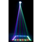 2 X ADJ Revo 4 IR LED Moonflower Effect Light With DMX Cable