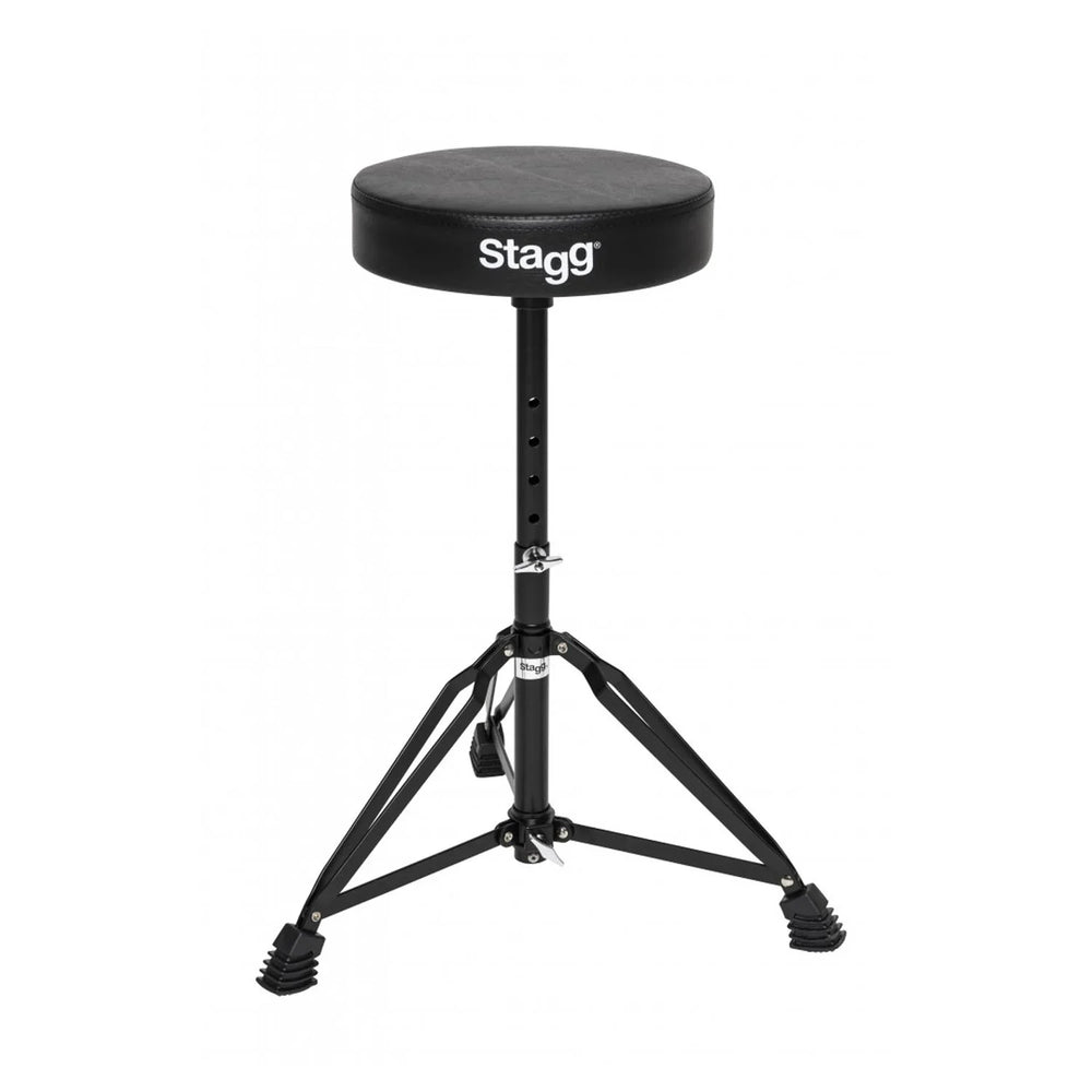 Stagg DT - 32BK Black Double Braced Drum Throne Seat