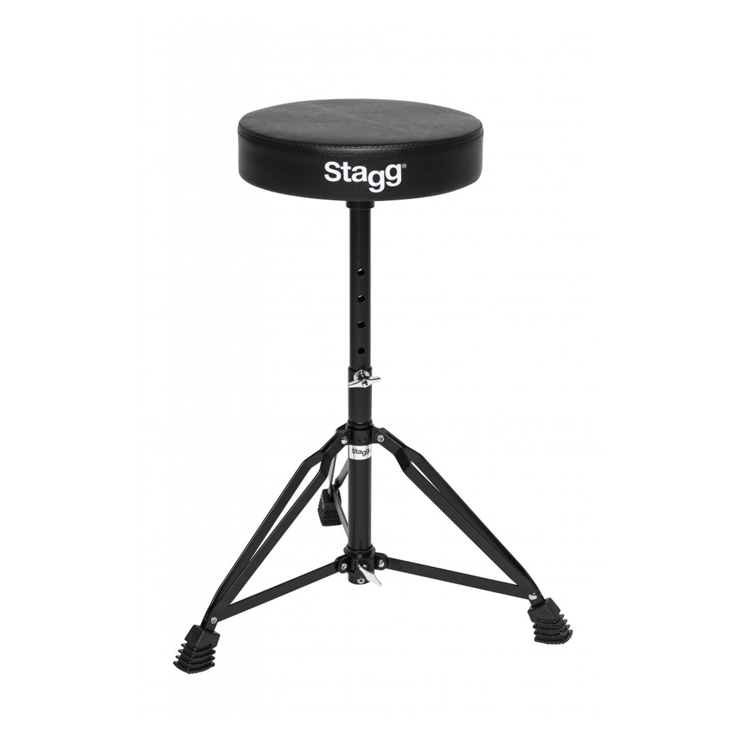 Stagg DT-32BK Black Double Braced Drum Throne Seat