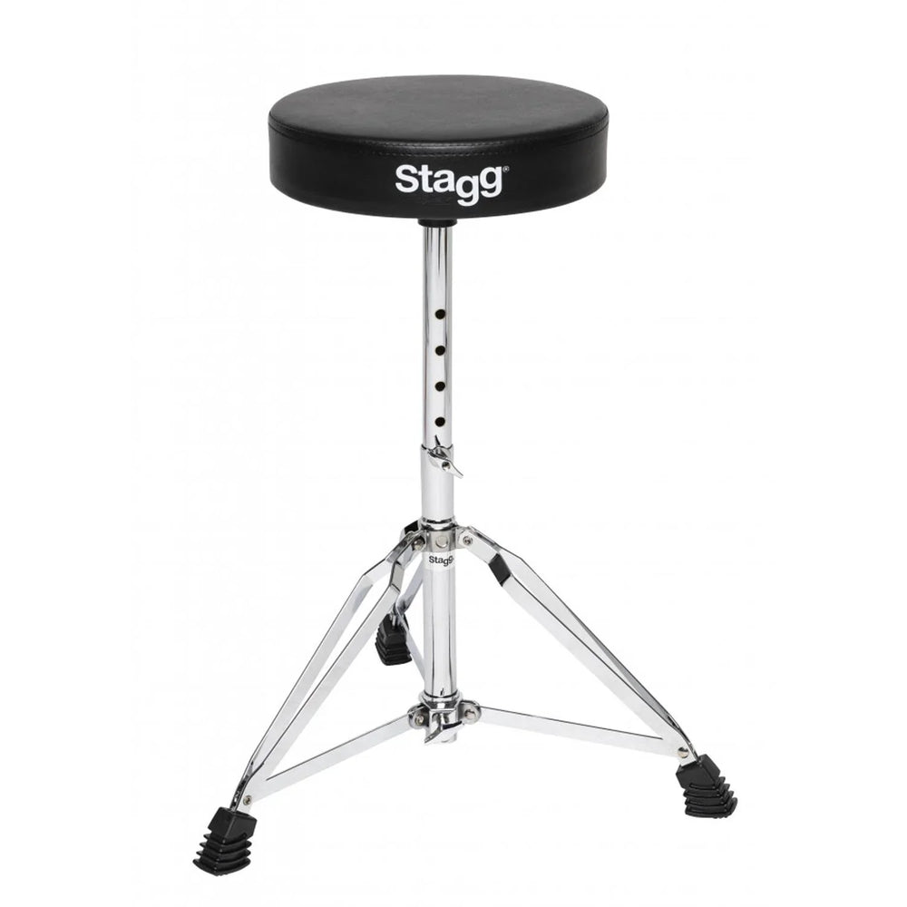 Stagg DT - 32CR Chrome Double Braced Drum Throne Seat