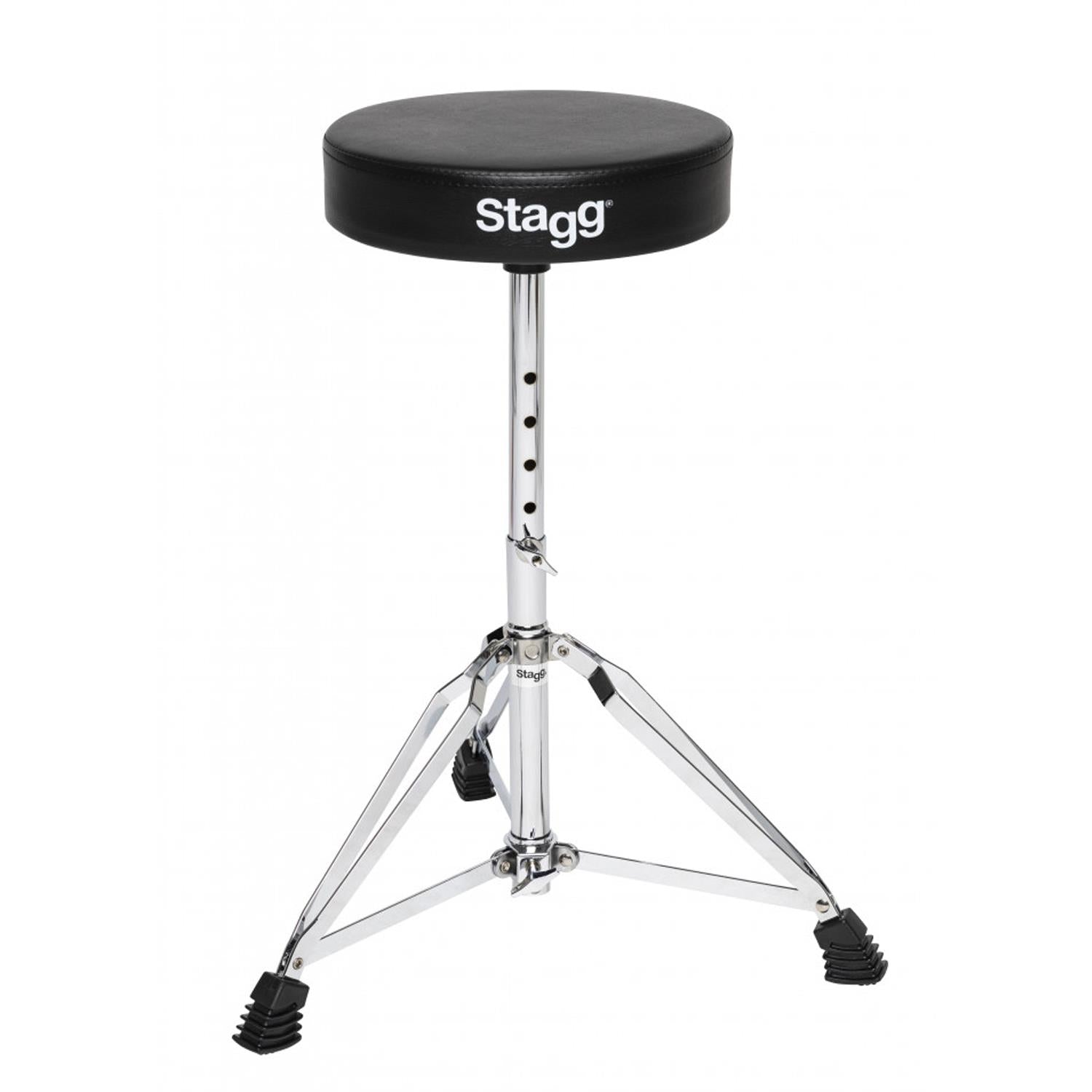 Stagg DT-32CR Chrome Double Braced Drum Throne Seat