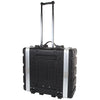 Pulse ABS - 4UTR 3U 19" Rack ABS Flight Case Trolley with Wheels